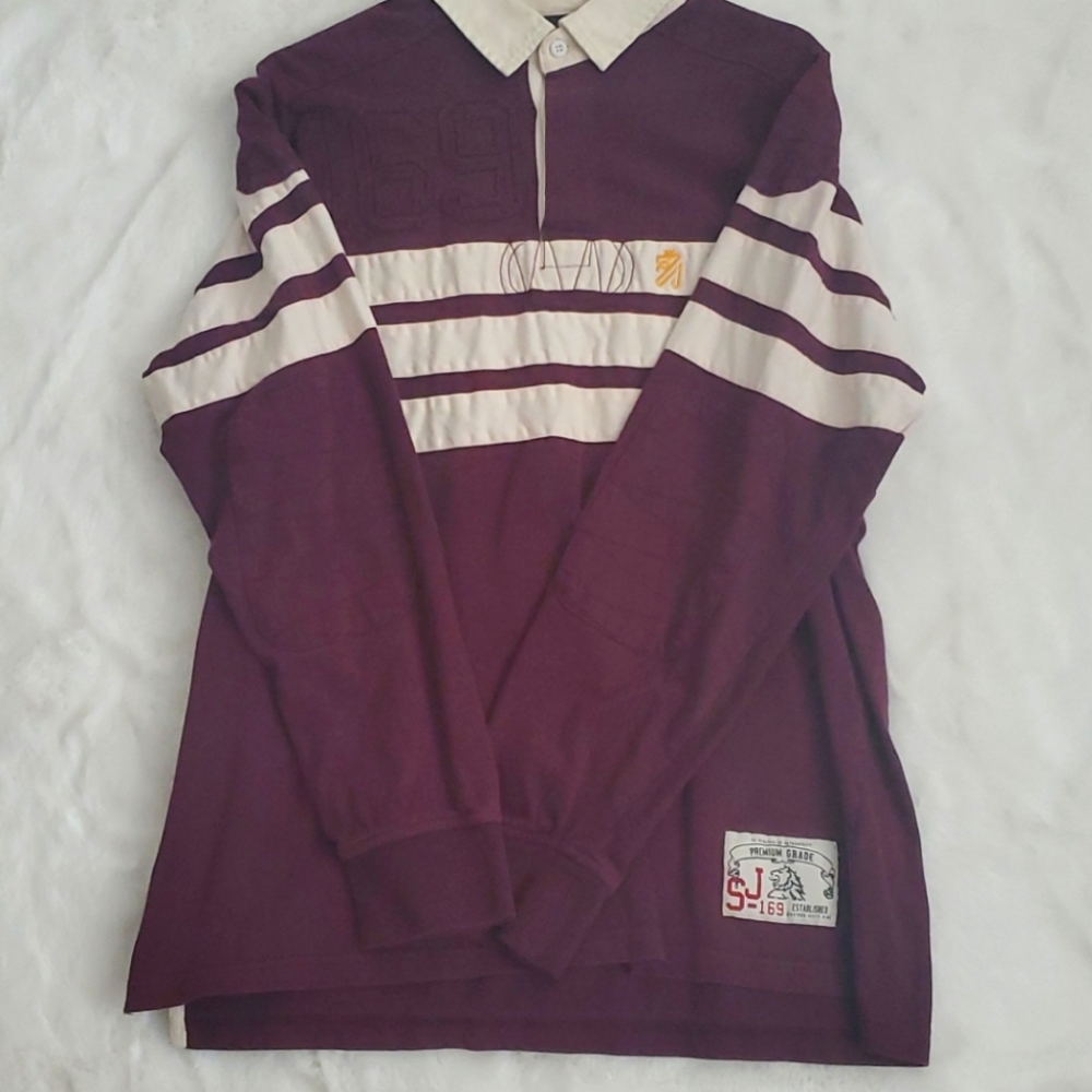 Sean john long-sleeved collard shirt